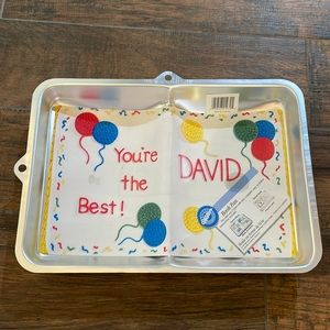 Wilton cake pan book brownie pan baking pan